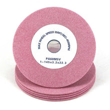 5pcs PA grinding wheel for chain saw teeth sharpening abrasive stone suit for Chainsaw grinder (145X4.7X22.3)