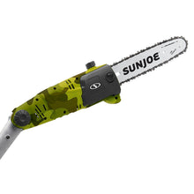Sun Joe SWJ803E-CMO 10" 8-Amp Multi-Angle Telescopic Electric Pole Chain Saw, Camouflage