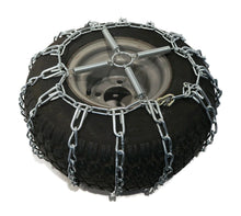 2 Link TIRE CHAINS and TENSIONERS 16x6.5x8 for Sears Craftsman Lawn Mower Tractor by The ROP Shop