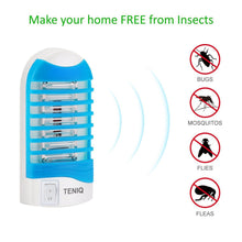 Bug Zapper Electronic Insect Killer, Indoor Mosquito Killer Lamp,Eliminates Most Flying Pests! Teniq Night Lamp Ideal for Bedroom (pack of 2)