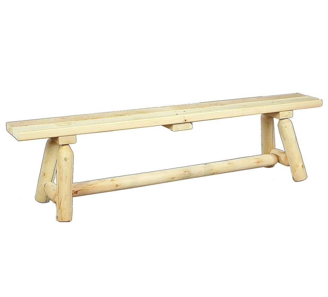 Cedarlooks 030020B Log Straight Bench, 6-Feet