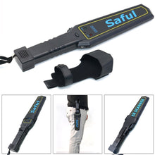 SAFEBAO Portable Security Hand Held Metal Detector Wand Scanner Audio Alert + LED Indication &hellip;