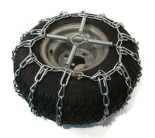 2 Link TIRE CHAINS and TENSIONERS 18x9.5x8 for Kubota Lawn Mower Garden Tractor by The ROP Shop