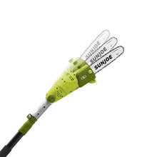 Sun Joe SWJ803E-RM 10" 8-Amp Multi-Angle Telescopic Electric Pole Chain Saw, Green (Certified Refurbished)