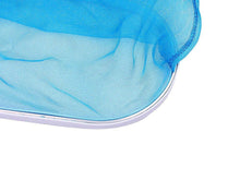 Sabuy Heavy Duty Deep-Bag Swimming Pool Leaf Net Skimmer Rake with Nylon Medium Fine Mesh for Cleaning Swimming Pools, Hot Tubs, Spas and Fountains (Blue, 18 Inch)