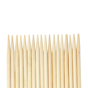 Beyonder Bamboo Marshmallow Roasting Sticks with 30 Inch 5mm Thick Extra Long Heavy Duty Wooden Skewers&#xFF0C; Roaster Barbecue Smores Skewers and Hot Dog Forks for Camping ,Party,Kebab Sausage (40 Pcs)