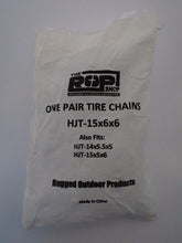 PAIR 2 Link TIRE CHAINS 15x5x6 fits many Honda ATC TRX ATV All-Terrain Vehicle by The ROP Shop