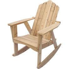 Stonegate Designs Wooden Adirondack Rocking Chair &mdash; Unfinished