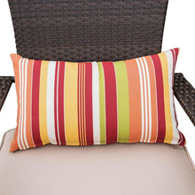 Sundale Outdoor Deluxe Wicker Adirondack Chair Outdoor Patio Yard Furniture All-weather with Cushion and Pillow