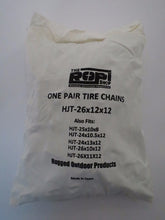 PAIR 2 Link TIRE CHAINS 26x12x12 25x10x8 24x10.5x12 for UTV ATV Wheeler Vehicle by The ROP Shop