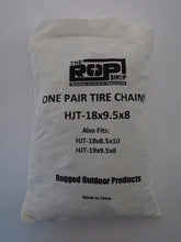 New PAIR 2 Link TIRE CHAINS 18x8.5x10 fits many Polaris Sportsman Scrambler ATV by The ROP Shop