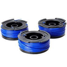 AOSHR 40ft 0.065&quot; Line String Trimmer Replacement Spool for BLACK+DECKER String Trimmer, 3-Pack