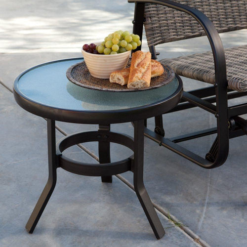 Coral Coast Del Rey 20 in. Patio Side Table