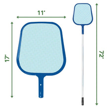 Pool Skimmer with 5-foot Aluminum Pole by SplashTech