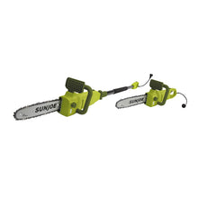 Sun Joe SWJ807E 10" 8-Amp Electric Convertible Pole/Chain Saw