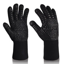 BBQ Cooking Glove 932&deg;F Extreme Heat Resistant oven gloves For Cooking, Grilling, Baking