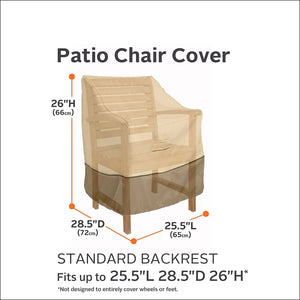 Classic Accessories Veranda Standard Patio Chair Cover