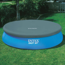 Intex 18ft X 48in Easy Set Pool Set with Filter Pump, Ladder, Ground Cloth and Pool Cover