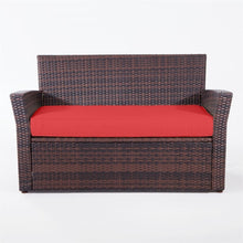 Brylanehome Santiago Loveseat (Brown Geranium,0)