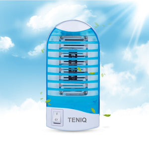 Bug Zapper Electronic Insect Killer, Indoor Mosquito Killer Lamp,Eliminates Most Flying Pests! Teniq Night Lamp Ideal for Bedroom (pack of 2)