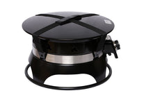 Outland Firebowl 870 Premium Portable Propane Gas Fire Pit with Cover and Carry Kit, 19-Inch Diameter 58,000 BTU