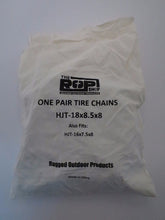PAIR 2 Link TIRE CHAINS 18x8.5x8 for Sears Craftsman Lawn Mower Tractor Rider by The ROP Shop