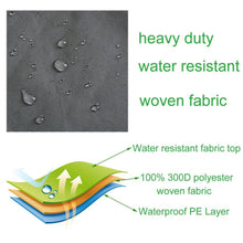 Patio Watcher Patio Chair Cover All Weather Protective Patio Furniture Cover High Back Outdoor Chair Cover(Grey)