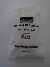 2 Link TIRE CHAINS 18x6.50-8 18x650-8 18x650x8 18-6.5-8 Tractor Rider Snowblower by The ROP Shop