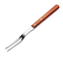 New Star Foodservice 38224 Wood Handle Barbecue Fork, 13-Inch