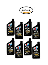 PACK OF 8 - Valvoline 4-Stroke ATV Conventional 10W-40 Motor Oil, 1 Quart