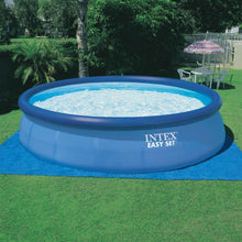 Intex 18ft X 48in Easy Set Pool Set with Filter Pump, Ladder, Ground Cloth and Pool Cover