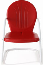 Crosley Furniture Griffith Metal Outdoor Chair - Red