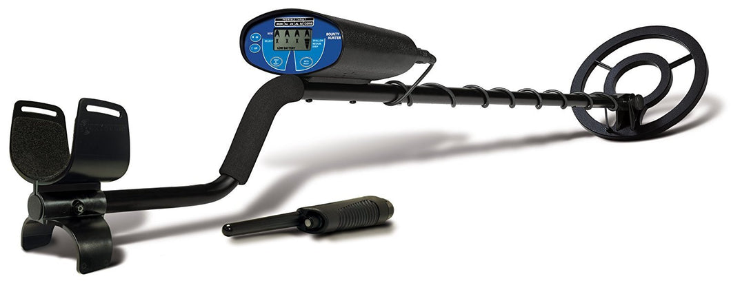 Bounty Hunter QSIGWP Quick Silver Metal Detector with Pin Pointer