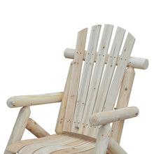 Outsunny Fir Wood Adirondack Outdoor Patio Lounge Chair