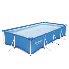 Bestway Steel Pro 157 x 83 x 32&quot; Rectangular Frame Above Ground Swimming Pool