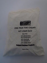 New PAIR 2 Link TIRE CHAINS 23x9.50x12 for Garden Tractors / Riders / Snowblower by The ROP Shop