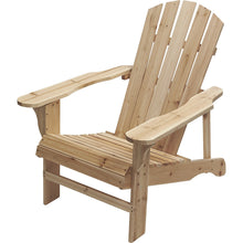 Cedar Unpainted Adirondack Chair