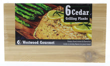 Westwood Gourmet Grilling Planks,12" x 7" (6 Planks)