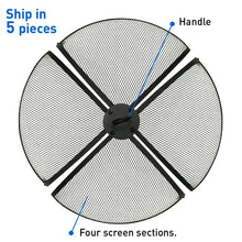 36 Inch ROUND FIRE SCREENS &ndash; FIRE PIT COVERS &ndash; FIRE SCREEN PROTECTOR
