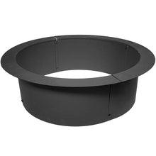 Titan 33" 38" 46" Diameter Steel Fire Pit Liner Ring Heavy Duty In-Ground