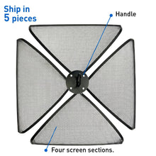 EasyGo FIRE SCREEN &ndash; FIRE PIT COVER &ndash; FIRE SCREEN PROTECTOR (40" Square)