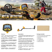 SHUOGOU Metal Detector MD9020C Professional High Sensitivity Waterproof Underground Metal Detector Jewelry Hunting Treasure Search LCD Display