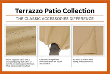 Classic Accessories 55-915-052001-EC Terrazzo Patio Bench/Loveseat Cover, X-Large