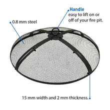 40 &quot; ROUND FIRE SCREENS &ndash; FIRE PIT COVERS &ndash; FIRE SCREEN PROTECTOR-40 Inch