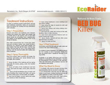 EcoRaider Bed Bug Killer Spray 1 Gallon Jug, Green + Non-toxic, 100% Kill + Extended Protection