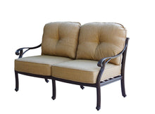 Darlee A/DL603-4PC-60B Nassau 4-Piece Deep Seating Outdoor-and-Patio-Coversation-Sets, Antique Bronze