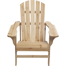 Cedar Unpainted Adirondack Chair