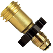 Propane Adapter 11051 Universal Fit Propane Tank Adaptor QCC1 POL - Fits 50lb Tank - No Tools Required Hand Wheel Easy Grip from Grill Doc