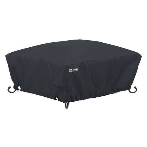 Classic Accessories 55-556-010401-00 Square Fire Pit Cover, 36", Black