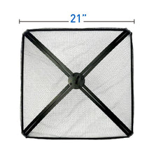 EasyGo FIRE SCREEN &ndash; FIRE PIT COVER &ndash; FIRE SCREEN PROTECTOR (21" Square)
